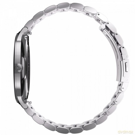 Smartwatch Quantum srebrny stalowy