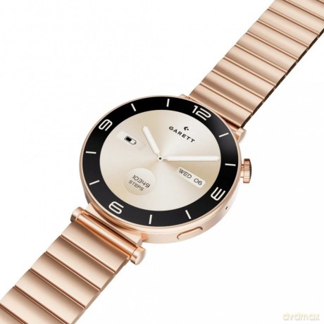 Smartwatch Rose złoty stalowy