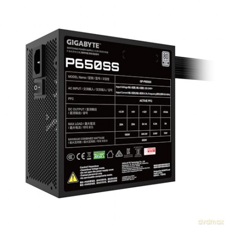 Zasilacz 650W GP-P650SS 80+ Silver