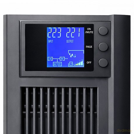 Zasilacz awaryjny UPS Pure Sine Wave | 3kVA | 2400W | AVR | LCD |Czysty Sinus