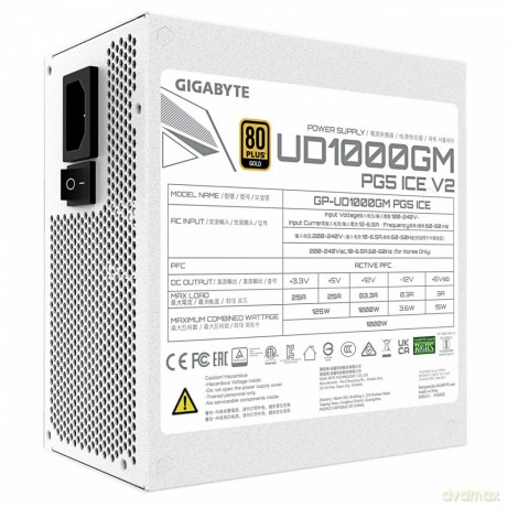 Zasilacz modularny 1000W GP-UD1000GM PG5 V2 ICE 80+ Gold