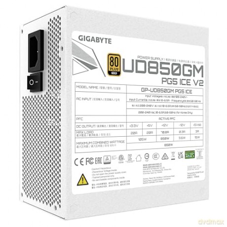 Zasilacz modularny 850W GP-UD850GM PG5 V2 ICE 80+ Gold