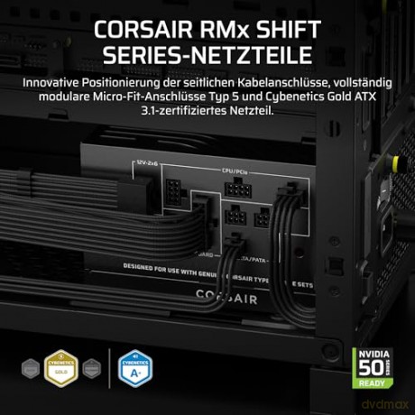 Zasilacz RM750x SHIFT 80+ GOLD ATX 3.1 MODULAR