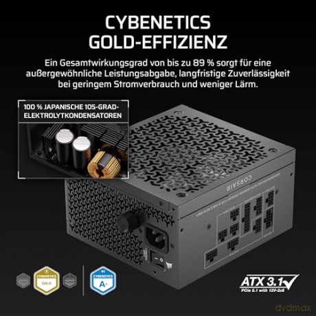 Zasilacz RM750x SHIFT 80+ GOLD ATX 3.1 MODULAR