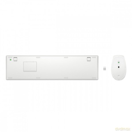 Zestaw klawiatura i mysz 650 bezprzewodowy biały 4R016AA#ABB