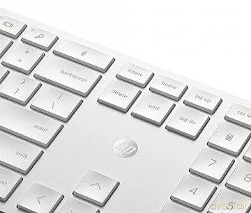 Zestaw klawiatura i mysz 650 bezprzewodowy biały 4R016AA#ABB
