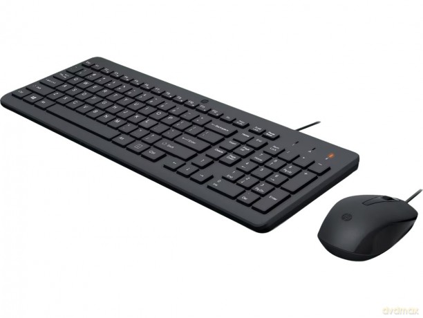 Zestaw klawiatura i mysz Classic 150 przewodowy czarny 240J7AA#ABB