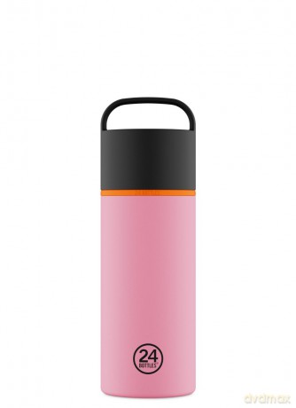 24Bottles - Spin Bottle - Flamingo - 730 ml