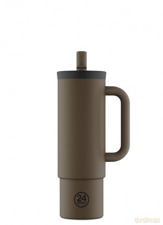 24Bottles - Straw Cup - Mocha - 800 ml