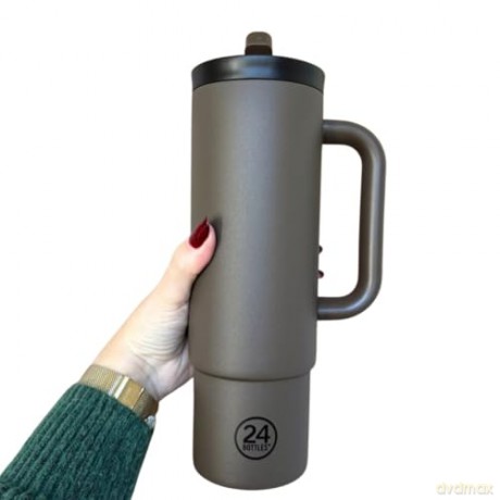 24Bottles - Straw Cup - Mocha - 800 ml