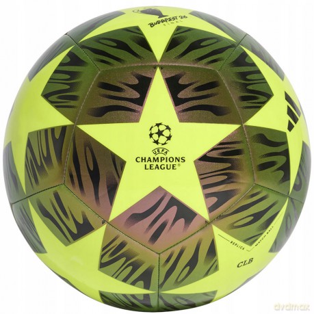 Adidas - UEFA Champions League Football Size 5 - Black/Yellow