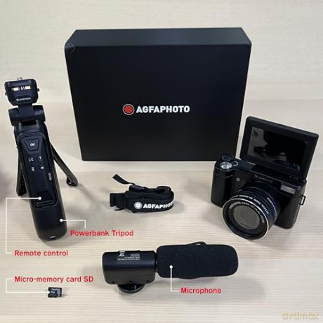 AGFAPHOTO - Vlogging Camera Realishot 5x Optical Zoom