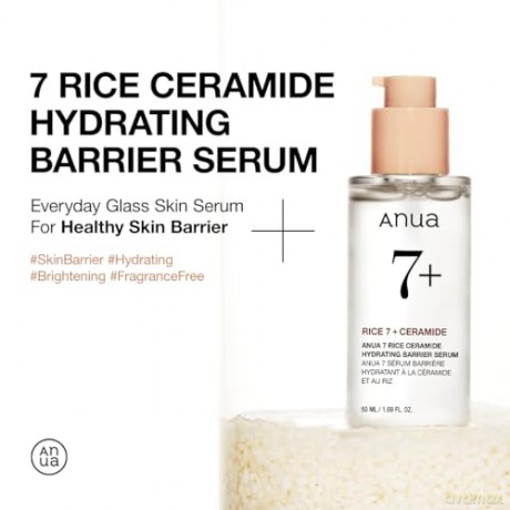 Anua - 7 Rice Ceramide Hydrating Barrier Serum - 50 ml