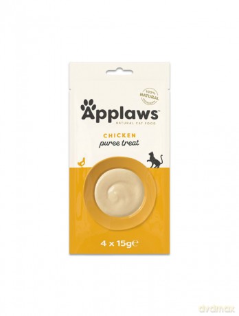 Applaws - Pure chicken cat snack - 4 x 15 gram