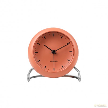 Arne Jacobsen - City Hall Table Clock - 11 cm - Red