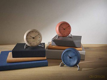 Arne Jacobsen - City Hall Table Clock - 11 cm - Red