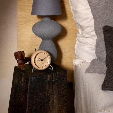 Arne Jacobsen - City Hall Table Clock - 11 cm - Sand