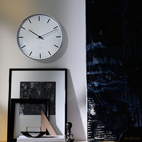 Arne Jacobsen - City Hall Wall Clock - 16.5 cm - White