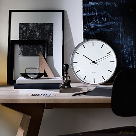 Arne Jacobsen - City Hall Wall Clock - 16.5 cm - White