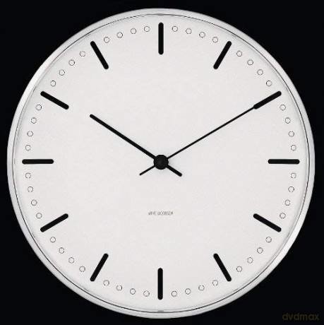 Arne Jacobsen - City Hall Wall Clock - 29 cm - White
