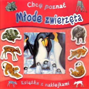 Chcę poznać młode zwierzęta. Książka z naklejkami - Marcela Grez, Lidia Di Blasi [KSIĄŻKA]