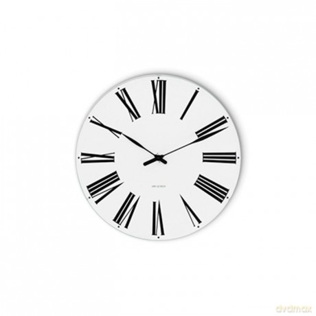 Arne Jacobsen - Roman Wall Clock - 21 cm - White