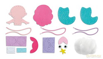 Avenir - Mermaid Backpack Charm - DIY (5221804)