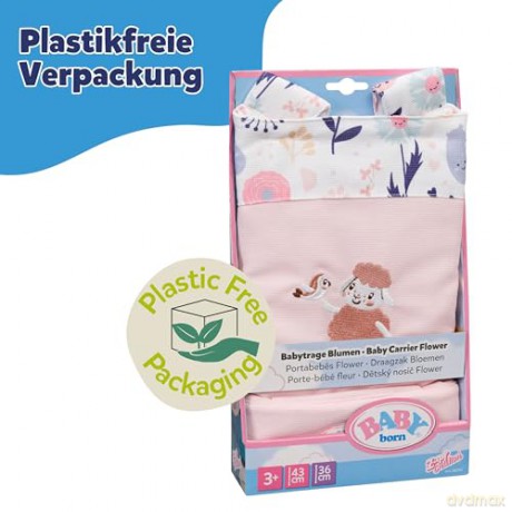 Baby Born - Baby Carrier Flower (837917)
