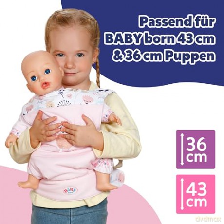 Baby Born - Baby Carrier Flower (837917)