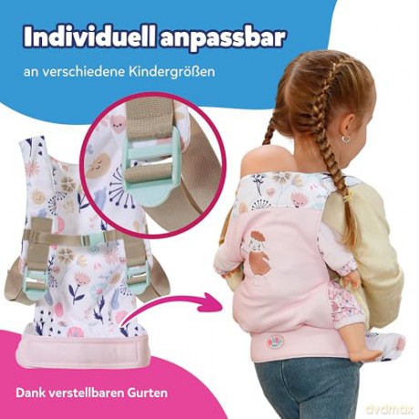 Baby Born - Baby Carrier Flower (837917)