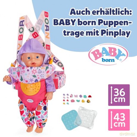Baby Born - Baby Carrier Flower (837917)
