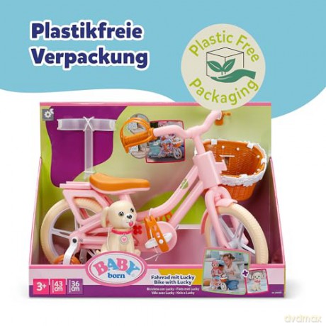Baby Born - Bike with Lucky (840054)
