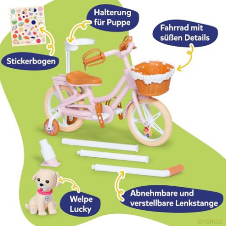 Baby Born - Bike with Lucky (840054)