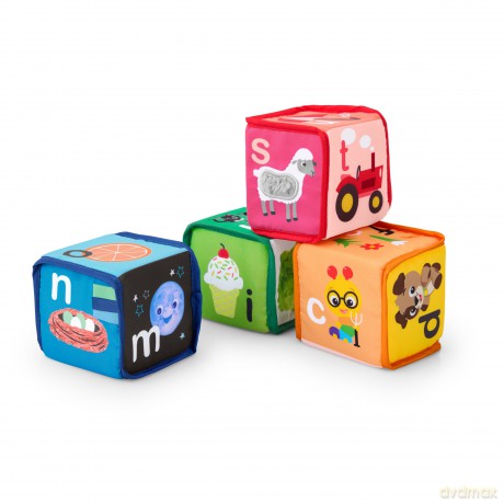 Baby Einstein - Alpha Stacks Soft Blocks (BE-17304)