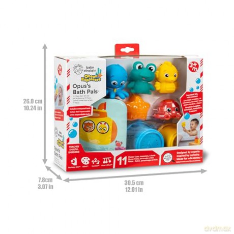 Baby Einstein - Bath Pals 11-Piece Bath Gift Set (BE-17364)