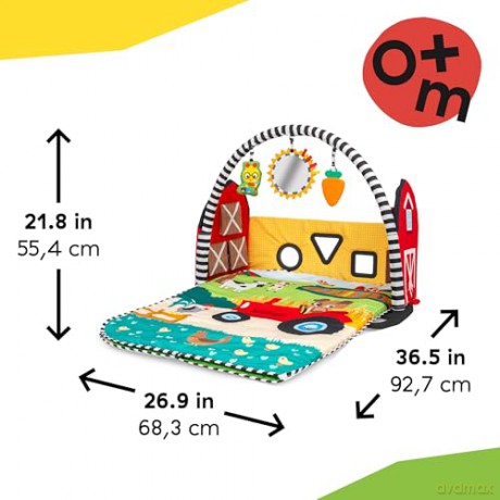 Baby Einstein - Busy Barnyard Grow With Me Activity Gym (BE-17327)