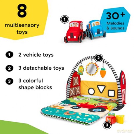 Baby Einstein - Busy Barnyard Grow With Me Activity Gym (BE-17327)