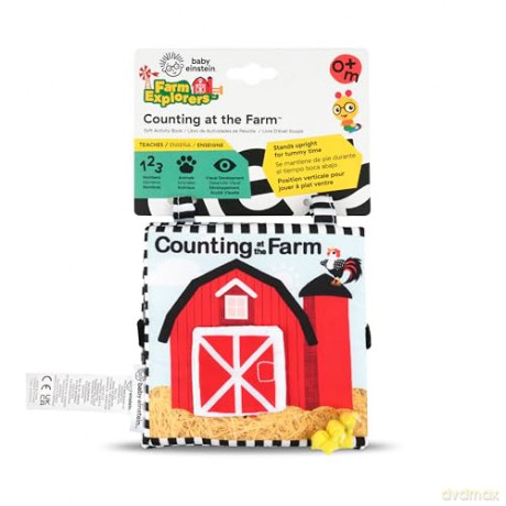 Baby Einstein - Counting at the Farm Soft Activity Book (BE-17303)