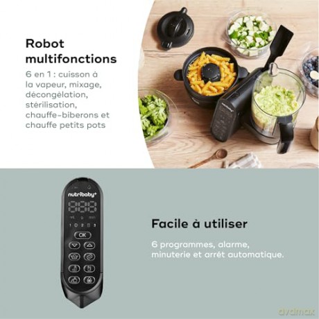 Babymoov - Nutribaby(+) XL - Mineral Black