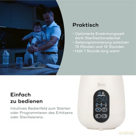 Babymoov - Nutrismart+ Bottlewarmer and Steriliser