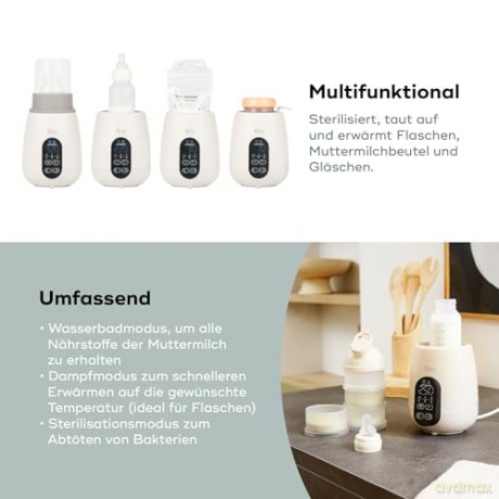 Babymoov - Nutrismart+ Bottlewarmer and Steriliser