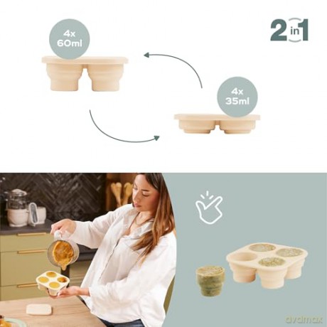 Babymoov - Silicone Containers and Feeder Set
