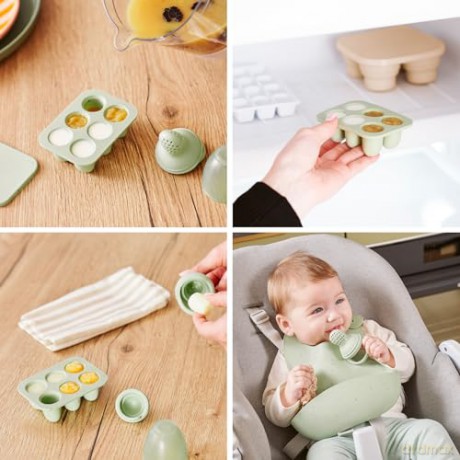 Babymoov - Silicone Containers and Feeder Set