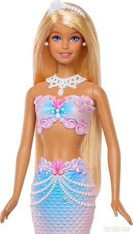 Mattel Lalka bąbelkowa syrenka Barbie - Bubbletastic Mermaid (JLW56)