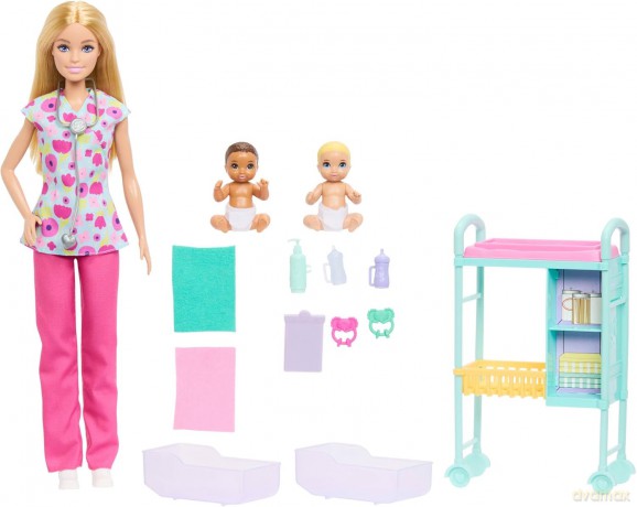 Barbie - Career Baby Doctor Set (JMK12)