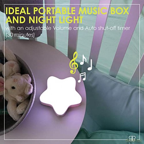 bblźv - Musical Mobile Night Light - Star