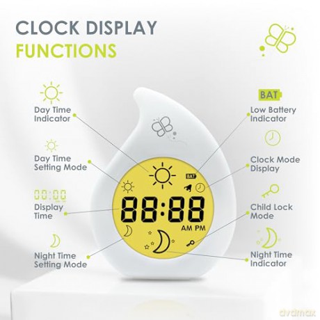 bblźv - Night Light and sleepttrainer 3-in-1