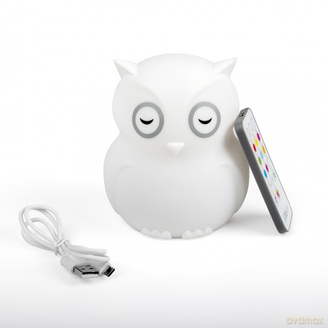 bblźv - Night Light Owl - Touch and Remote Control