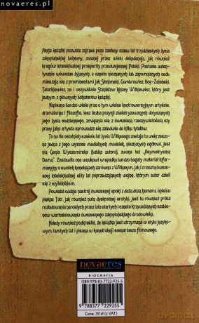 Chyba nie mogę Pani posądzić o demonizm. Witkacy [KSIĄŻKA]