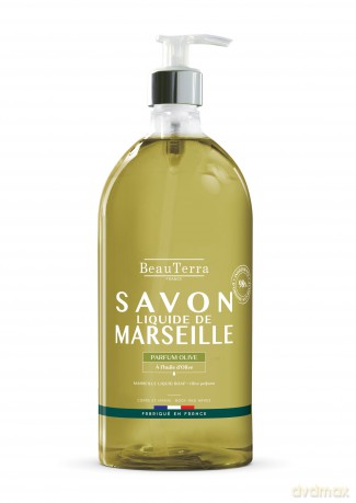 BeauTerra - Marseille Liquid Soap - Olive - 1L